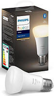 Розумна лампа Philips Hue Single Bulb E27, 9 W (60 Вт), 2700 K, White, Bluetooth, димована