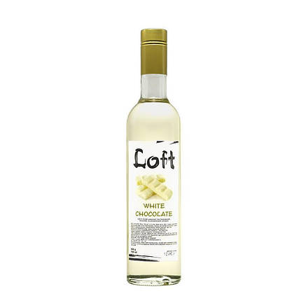 Сироп ТМ LOFT "Білий Шоколад" 900г, 9пл./ящ., фото 1