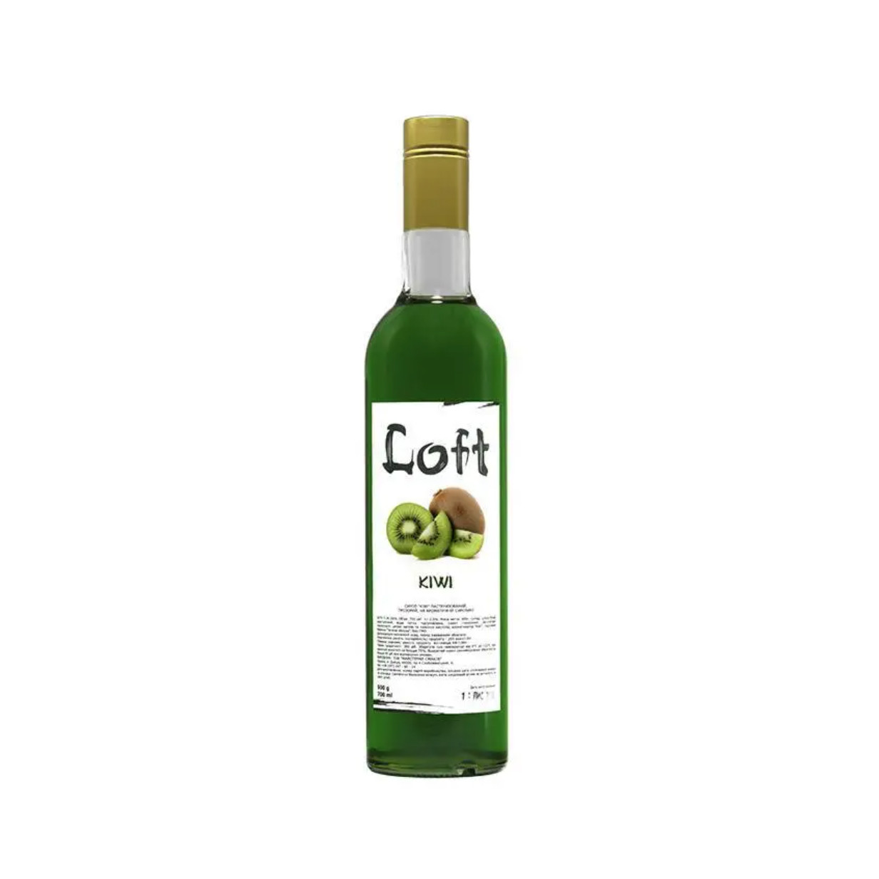 Сироп ТМ LOFT "Ківі" 900г, 9пл./ящ.