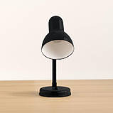 Настільна лампа в сучасному стилі офісна Brille 60 W MTL-02 Чорний, фото 6