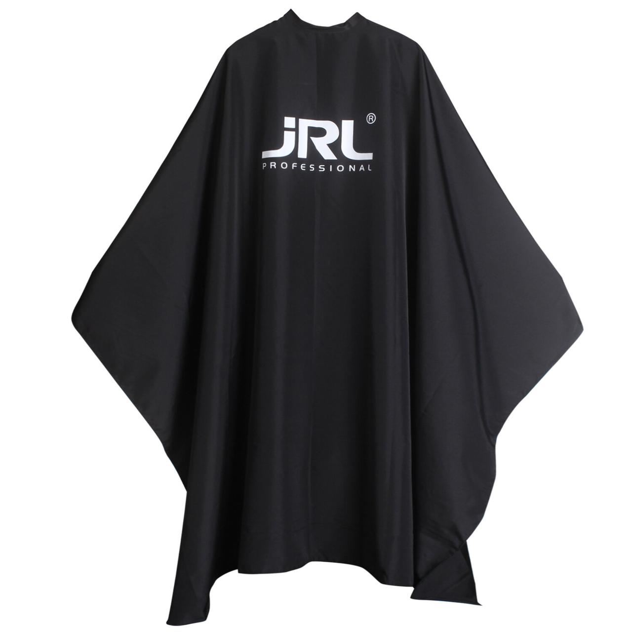 Пеньюар JRL Professional Cutting Cape Black, чорний (JRL-REC01)