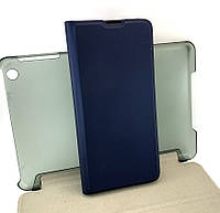 Чехол на Samsung A04S, A047 книжка боковой Gelius Shell с подставкой матовый синий