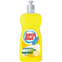 Средство моющее для посуды с ароматом лимона SUPER Wash 500 мл NEW