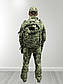 Тактичний рюкзак ЗСУ військовий рюкзак 35 літрів РБІ-5 Cordura Molle (Піксель ММ-14), фото 10