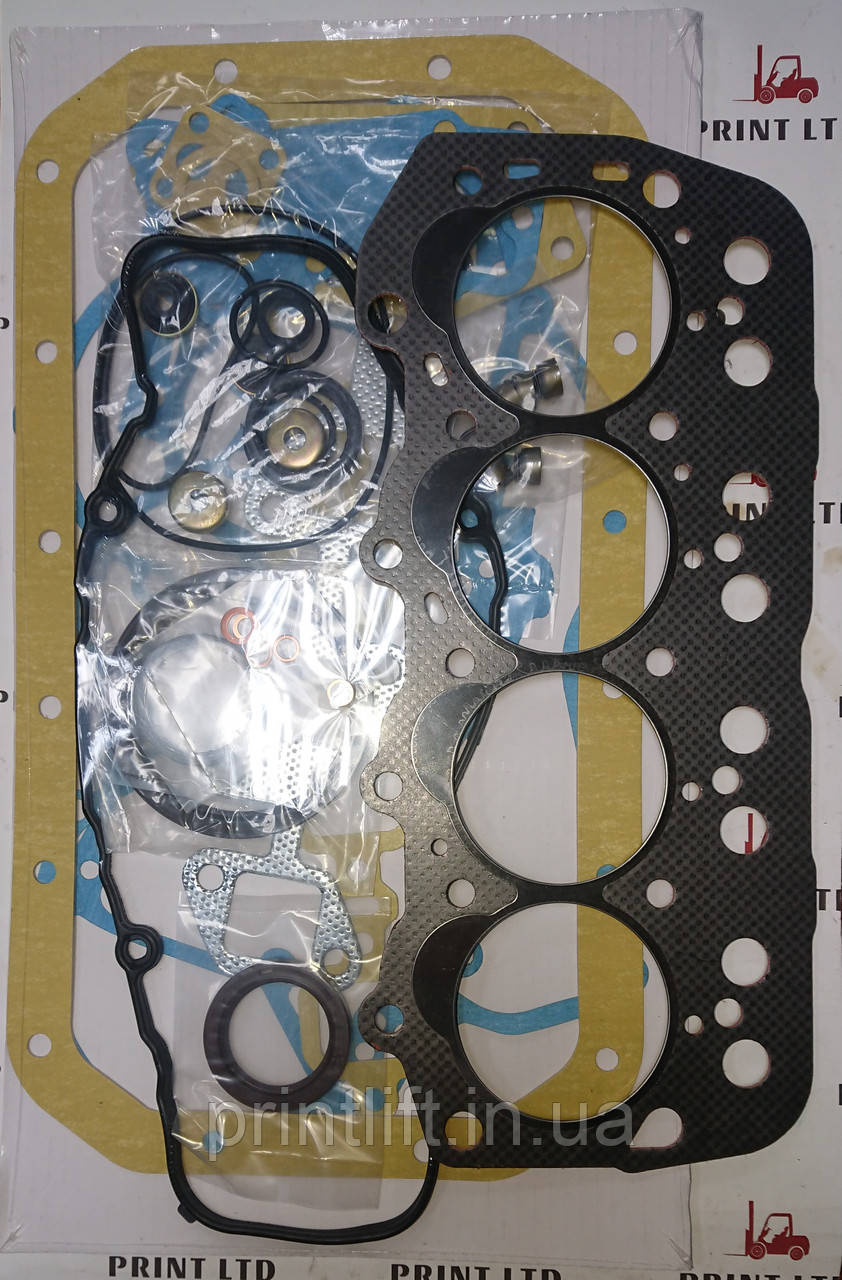 Комплект прокладок двигуна Toyota 1DZ № 04111-20321-71, 04111-20320-71, 04111-20323-71, 04111-20324-71