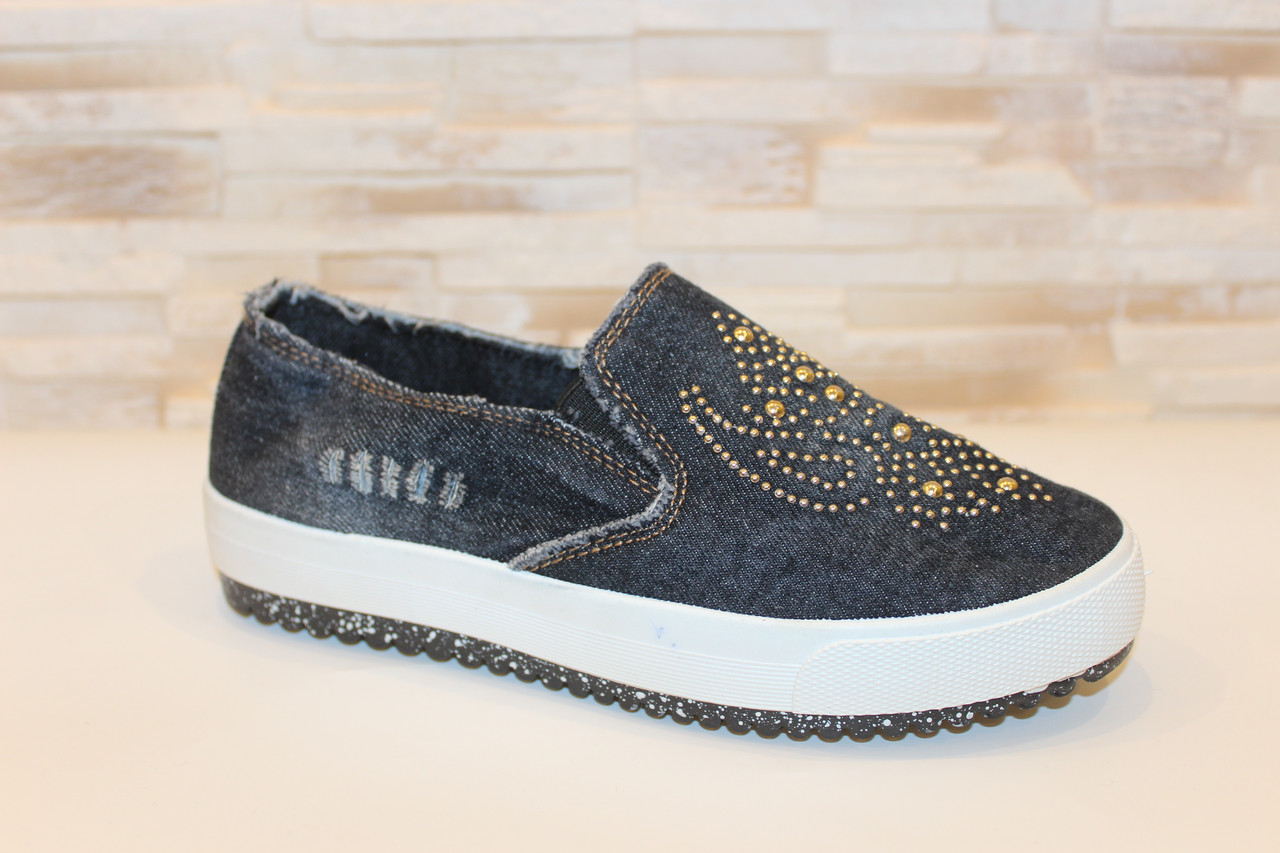 Сліпони жіночі джинсові Т1582, фото 1