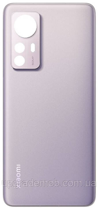 Задня кришка Xiaomi 12 Pro фіолетова Purple глянсова