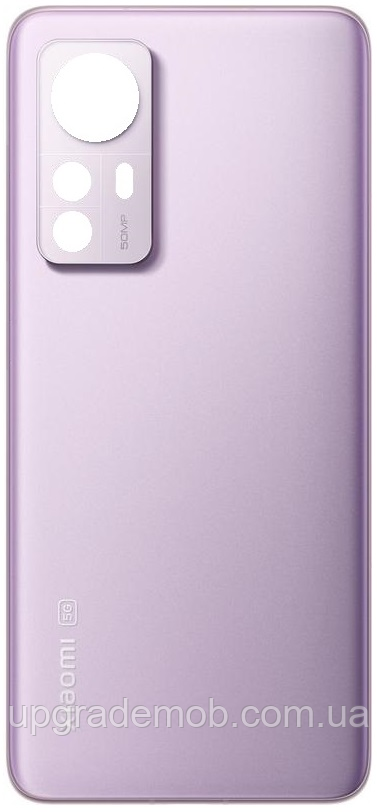 Задня кришка Xiaomi 12 /Xiaomi 12X фіолетова Purple