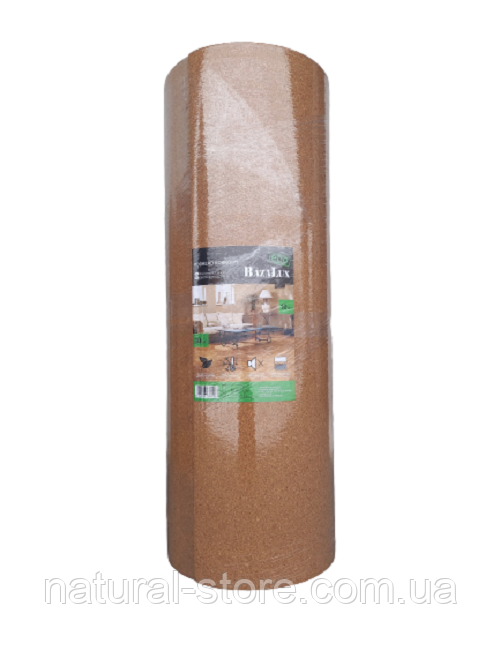 Пробкова підкладка 10мм (10х1м) Eco Bazalux під ламінат, паркет, лінолеум