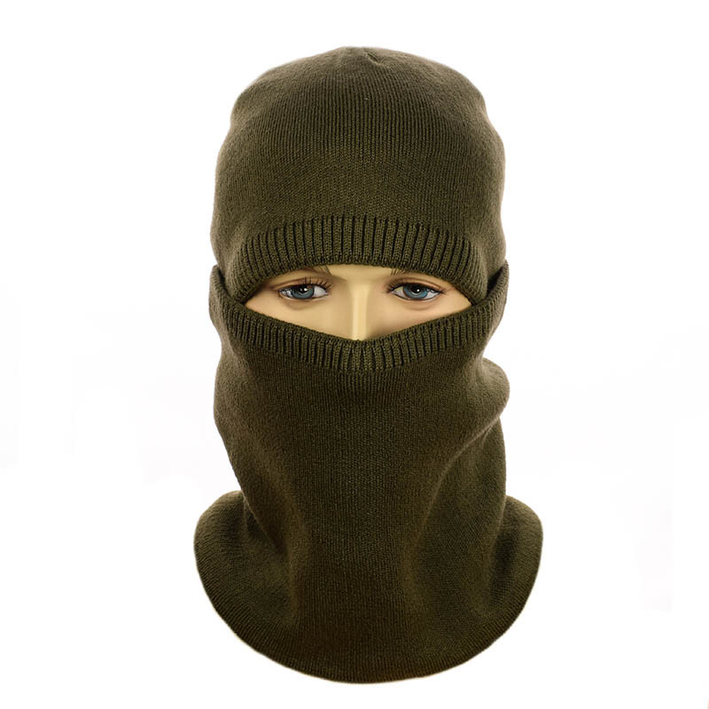 Шапка і Снуд на флісі хакі, фото 1