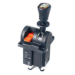 Джойстик пневматичний підвищеної якості на 3 позиції з свічом Optima