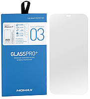 Защитное стекло iPhone 12 Pro Max прозрачное 0.3mm Glass Pro+ Premium Screen Protector Momax (PZAP20LB1T)