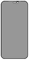 Защитное стекло iPhone 12 mini с черной рамкой на весь дисплей модуль тачскрин антишпион Full-screen Curved
