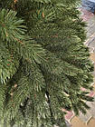 Ялинка штучна лита Буковельська 1,50 м зелена висока новорічна пишна з пластику, фото 2