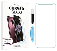 Защитное стекло Samsung G955 Galaxy S8+ 3D UV Curved Glass Nano Optics (в комплекте ультрафиолетовая лампа;