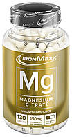 Вітаміни магній цитрат Ironmaxx Magnesium - 130 капс