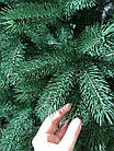 Ялинка штучна лита Буковельська 1,80 м зелена висока новорічна пишна з пластику, фото 6