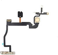 Шлейф iPhone 11 Pro Max з кнопкою включення зі спалахом з мікрофоном оригінал