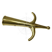 Гак для багра подвійний 190х35 мм латунь Foresti&Suardi