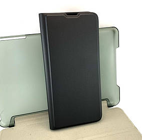 Чохол на Realme C35 книжка бічний Gelius Shell з підставкою чорний матовий