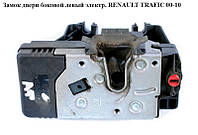 Замок двери боковой сдвижной левый электрический RENAULT TRAFIC 00-14 (РЕНО ТРАФИК)