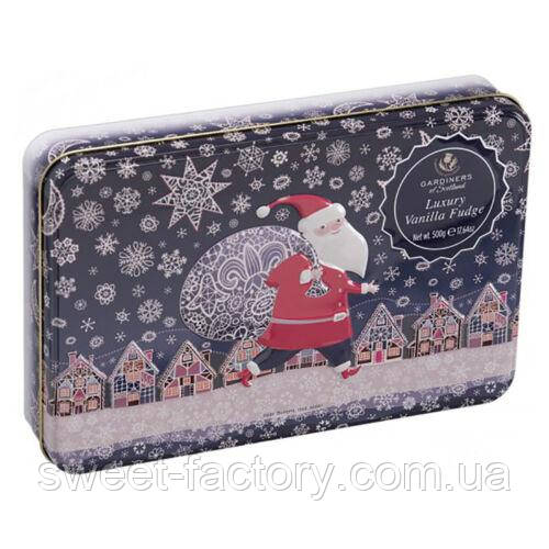 Фадж Gardiners Luxury Vanilla Fudge Tin Santa 500g