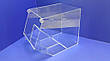 Бокс (диспенсер) з оргскла 200х180х180 мм відкритий ACRY, фото 6