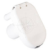 Горловина топливного лодочного бака "FUEL" 38 мм поліамід білий Osculati