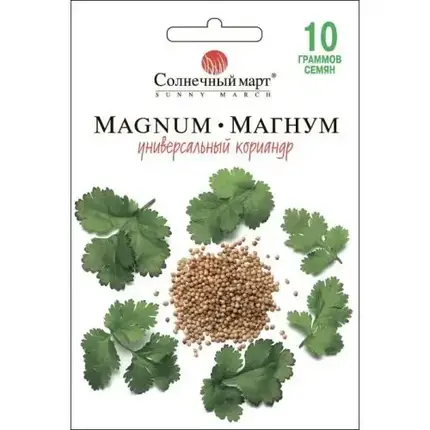 Насіння коріандра Магнум 10г ТМ СОНЯЧНИЙ БЕРЕЗЕНЬ, фото 1