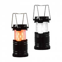 Лампа-ліхтар складний кемпінговий з 2 двома видами світла від батарейок S-link SL-8710