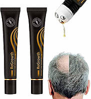 Сыворотка роллер для роста волос Regrowth , роликовая сыворотка для роста волос универсальная 20мл