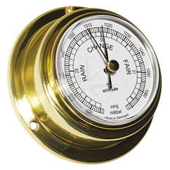 Барометр судовий для човна і катера Altitude 50 мм латунь Delite високочутливий точність ± 5 мБар стильний настінний аксесуар