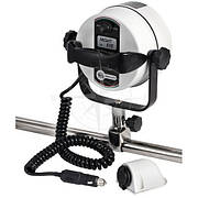 Прожектор судновий пошуковий для яхти та катера Night Eye 100+100 Вт релінгове кріплення ручне керування 12 В