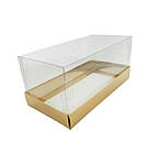 Коробка "Акваріум" золото, 200*100*90мм