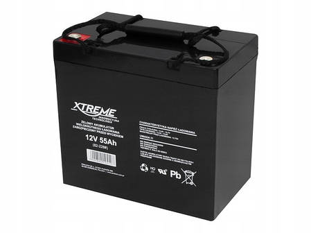 Акумулятор Xtreme 82-228 12V 55Ah, фото 3