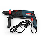 Потужний компактний перфоратор для дому сила удару 2.7Дж патрон SDS-Plus BOSCH 800W  у пластиковому кейсі, фото 3