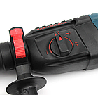 Надійний легкий трирежимний перфоратор BOSCH потужність 800Вт із патроном SDS-Plus прямий для будівництва та ремонту., фото 4