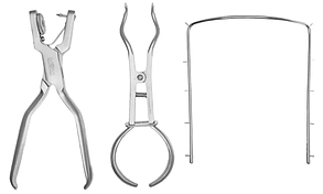 Коффердам набір в кейсі для стерилізації