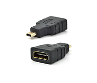 Перехідник microHDMI (тато) HDMI (мама)