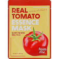 Увлажняющая маска для лица с экстрактом томата Farmstay Real Tomato Essence Mask 23 ml