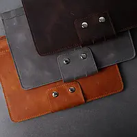 Кожаный органайзер для блокнота и планшета А5