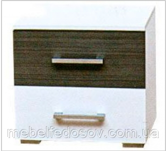 Тумба приліжкова Круїз (2 шт.) (Світ мебелев) 454х404х427мм, фото 1