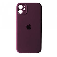 Чохол Silicone Case Full Camera для iPhone 11 plum