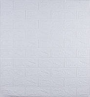 Декоративные внутренние стеновые панели, кирпич самоклеющийся, кирпичные панели белый кирпич 700x770x5 мм, 3д