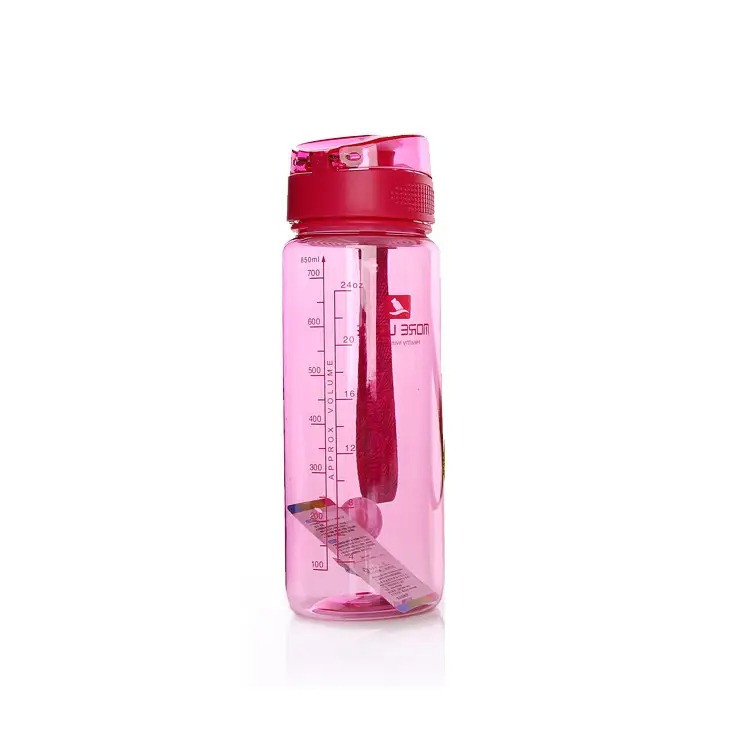 Пляшка для води CASNO More Love 850ml рожева