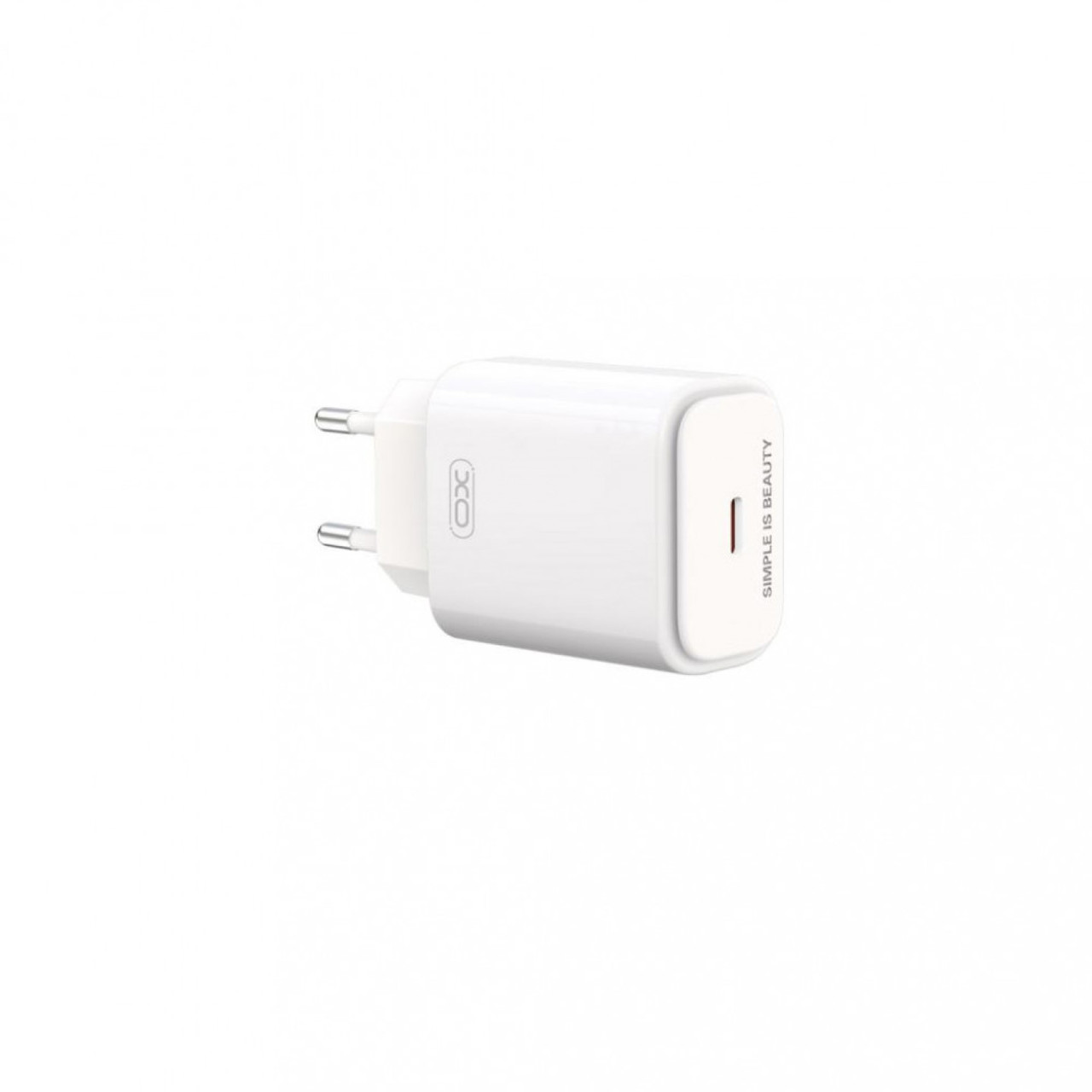 Зарядний пристрій XO-L90B(EU) USB Type C 3A 20W Білий
