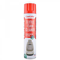 Очиститель салона ( ткань) CarLife TEXTILE FOAM CLEANER пенный 650 мл