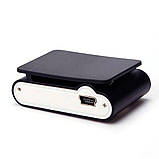 Mp3 плеєр з екраном на вбудованому акумуляторі з навушниками, колір чорний, фото 4