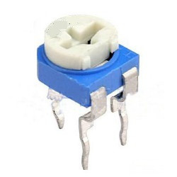 Резистор підлаштування R-063 501(500R) горизонтальний