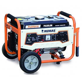 Генератор бензиновий 2,8 кВт з електрозапуском Palmera PA350JM 2800W +AVR (вирівнювання напруги) 220В